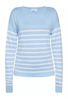 Тонкий вязаный свитер usha BLUE LABEL Sweater, светло-синий