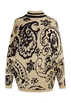 Тонкий вязаный свитер usha FESTIVAL Sweater Rakata, бежевый