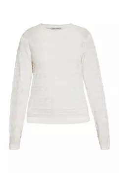 Тонкий вязаный свитер Usha Sweater, белый