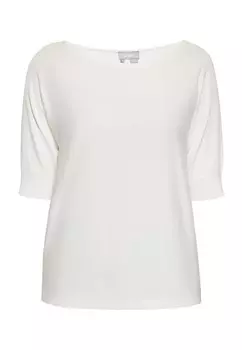 Тонкий вязаный свитер Usha Sweater, белый