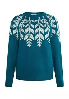 Тонкий вязаный свитер Usha Sweater Lurea, синий