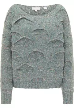 Тонкий вязаный свитер Usha Sweater, синий