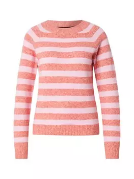 Тонкий вязаный свитер VERO MODA Sweater VMDoffy, цвет rose/raspberry