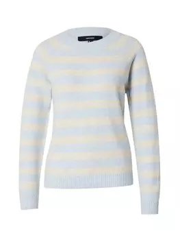 Тонкий вязаный свитер VERO MODA Sweater VMDoffy, светло-синий