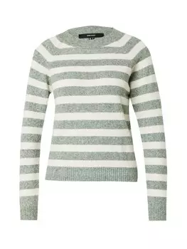 Тонкий вязаный свитер VERO MODA Sweater VMDoffy, цвет mottled green