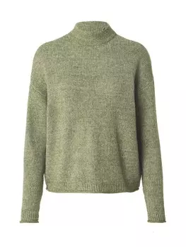 Тонкий вязаный свитер VERO MODA Sweater VMELIF SPACE, цвет mottled green