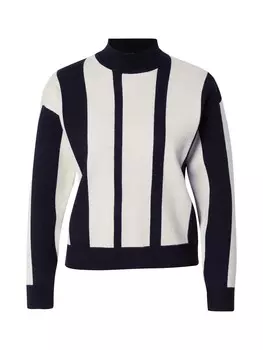 Тонкий вязаный свитер VERO MODA Sweater VMGOLD, черный