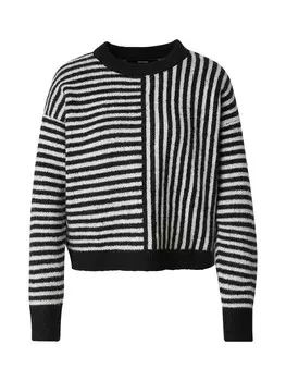 Тонкий вязаный свитер VERO MODA Sweater VMUranus, черный