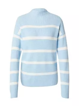 Тонкий вязаный свитер VILA Sweater VIRil, светло-синий