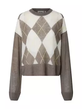 Тонкий вязаный свитер WEEKDAY Sweater, цвет chamois