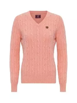 Тонкий вязаный свитер Williot Sweater, розовый