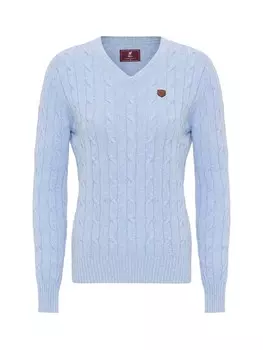 Тонкий вязаный свитер Williot Sweater, синий