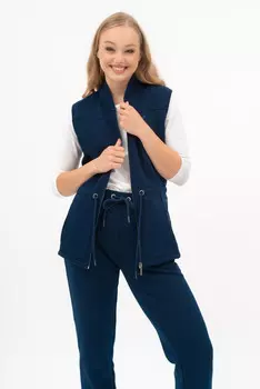 Тонкий жилет Budmil, синий