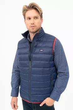 Тонкий жилет Budmil, синий