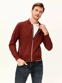 Тонкое мужское пальто с воротником-колледжем LCW Vision