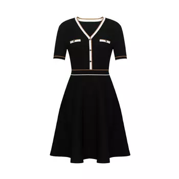 Тонкое платье Deep Breath женское, черный