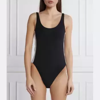 Тонкое подтянутое боди Guess, черный