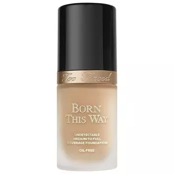 Too Faced Born This Way Жидкая тональная основа с натуральным финишем и стойким эффектом, цвет Warm Nude
