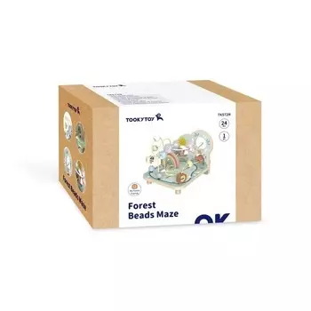 Tooky TOY Деревянная моторная петля Лесной лабиринт