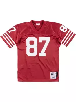 Топ 1981 Dwight Clark Authentic San Francisco 49ers Mitchell & Ness, красный