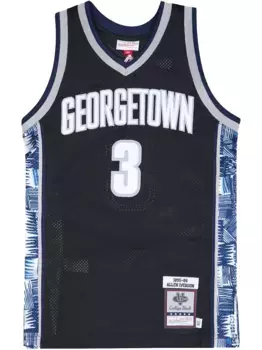 Топ 1995/96 Allen Iverson Georgetown Hoyas Authentic Mitchell & Ness, черный