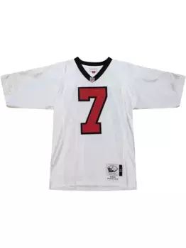 Топ 2001 Michael Vick Authentic Atlanta Falcons Mitchell & Ness, белый