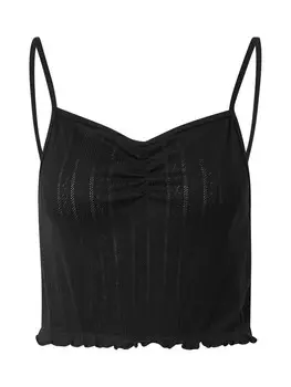 Топ 24COLOURS Knitted Top, черный