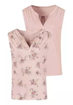 Топ 2 PACK LASCANA, цвет ros