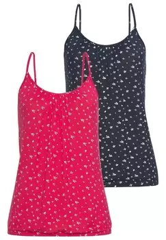 Топ 2 PACK LASCANA, синий