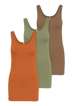 Топ 3 PACK ONLY, коричневый
