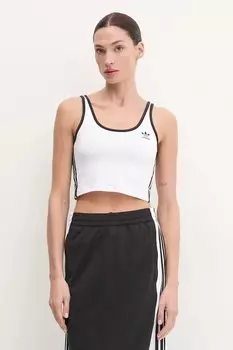Топ 3S бра-топ Adidas Originals, белый