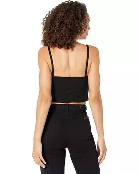 Топ 7 For All Mankind Bustier Tank Top, черный