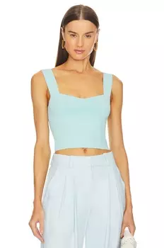 Топ A.L.C. Jordana, бирюзовый