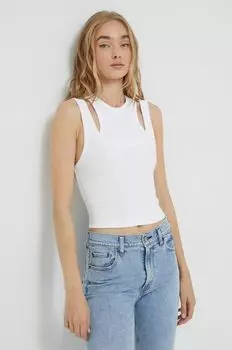 Топ Abercrombie & Fitch, белый