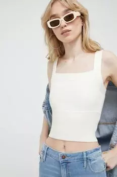 Топ Abercrombie & Fitch, белый