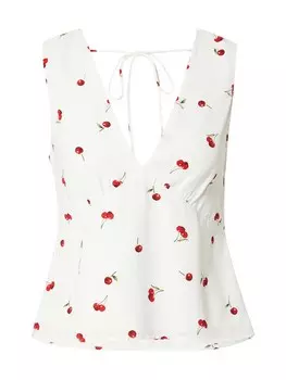 Топ Abercrombie & Fitch, белый