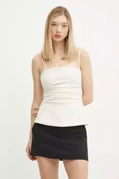 Топ Abercrombie & Fitch, бежевый