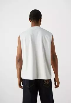 Топ Abercrombie & Fitch, бежевый Premium Tank