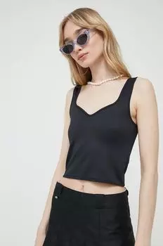 Топ Abercrombie & Fitch, черный