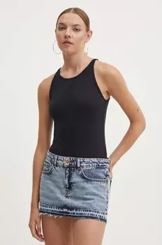 Топ Abercrombie & Fitch, черный