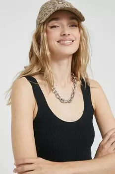 Топ Abercrombie & Fitch, черный