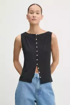 Топ Abercrombie & Fitch, черный