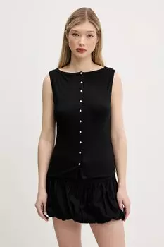 Топ Abercrombie & Fitch, черный