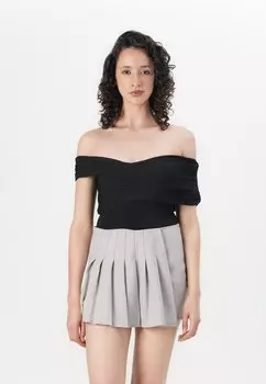 Топ Abercrombie & Fitch, черный