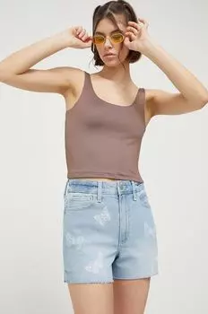 Топ Abercrombie & Fitch, коричневый