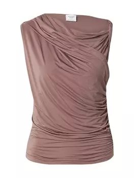 Топ Abercrombie & Fitch, коричневый