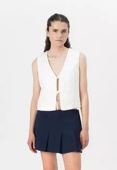 Топ Abercrombie & Fitch, кремовый