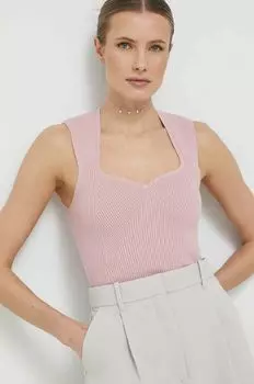 Топ Abercrombie & Fitch, розовый