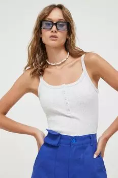 Топ Abercrombie & Fitch, серый