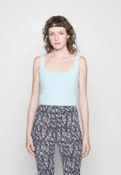 Топ Abercrombie & Fitch, синий